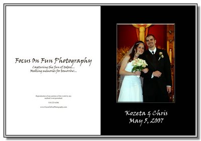 Wedding Photo Book on Their Wedding Book Design